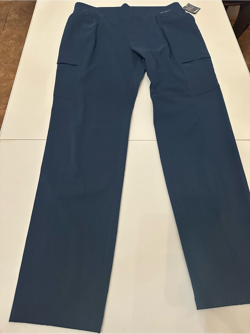 Eddie Bauer Dark Blue Cargo Performance Pants